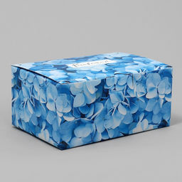 Коробка подарочная складная, упаковка, «Цветущая гортензия», 22×15×10 см