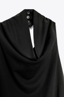 LONG HALTER DRESS WITH OPEN BACK - Zara фото 24