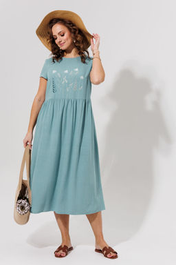 Платье Galean Style 965 голубой