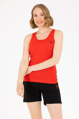 Женская красная футболка Basic - U.s. polo assn фото 15