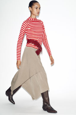 DISTRESSED LEATHER BOOTS - Zara фото 7