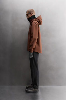 TECHNICAL SHELL WATERPROOF JACKET - Zara фото 4