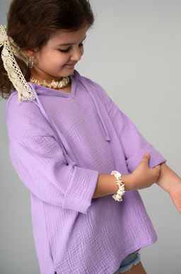 Детская хлопковая пляжная туника из муслина Happyfox - Happy fox фото 2