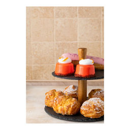 Этажерка двухъярусная Walmer Slate, цвет черный  фото 2