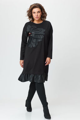 Платье INVITE 4083 черный дизайн - Mira fashion фото 42