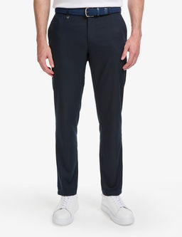 Lacivert Slim Fit Esnek Bel Klasik Jogger Pantolon