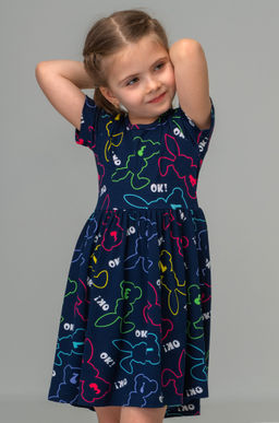 Летнее платье из бамбука для девочки Happyfox