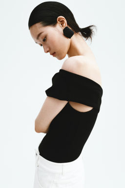 Body tanga off-the-shoulder - H&m фото 5