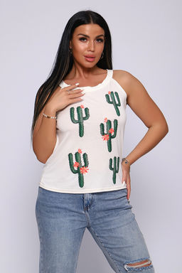 Топ Натали 82021 из вискозы  фото 12