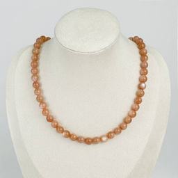 Бусы из Лунного камня