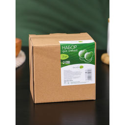 Набор для специй на подставке BellaTenero Тепло сердец, 2 предмета: солонка 75 мл, перечница 75 мл, фарфор, белый