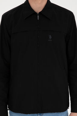 U. S. Polo Assn / Мужская черная рубашка с длинным рукавом - U.s. polo assn фото 13