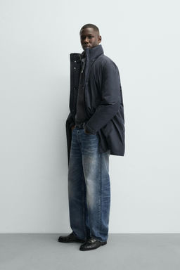 WATER-REPELLENT PADDED PARKA - Zara фото 3