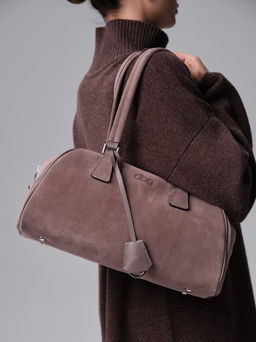 Замшевая сумка Charlotte DBR 31358 капучино  фото 2
