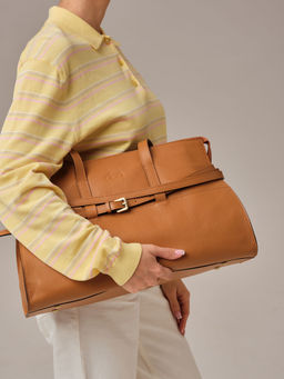 Сумка Rumi DBR 31152 коричневый лист фото 4