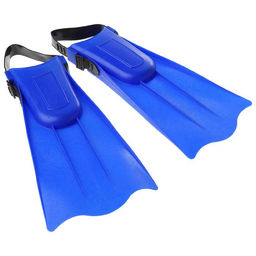 Набор для плавания детский ONLYTOP: маска, трубка, ласты безразмерные, МИКС