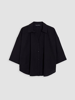 Oversize Poplin Kad?n G?mlek