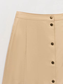 Юбка миди из хлопка ZR2605023504-62 / Zarina  фото 3