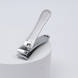 Цена за 3 шт. Кусачки книпсер педикюрные, с пилкой, 8 см, МИКС