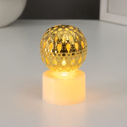 Фигурка светящаяся RISALUX « Шар капли», LED-ночник, 0.3 Вт, 3.5×3.5×6 см