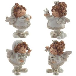 Фигурка декоративная "Ангелочек", L7 W6,5 H9,5 см, 4в.( цена за один вид)