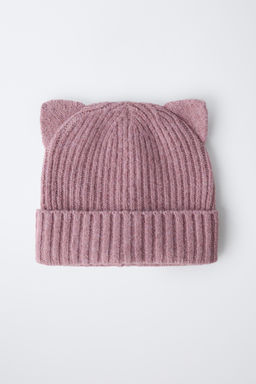 KNIT HAT WITH EARS - Zara фото 4