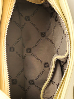 LACCOMA сумка Ассоль-бледно желтый эко кожа хлопок