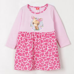 CRB wear/CSNG 62670-27-268 Платье для девочки, розовый/Ex.Cherubino  фото 3