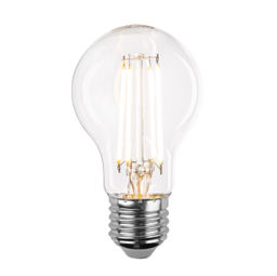 LED-A60-7W/SW/E27/230V/WF/CL GLS81TR Умная лампа светодиодная Wi-Fi+Bluetooth, диммируемая. Форма "А", прозрачная. Стеклянная колба. 2700-6500K. Голосовое управление+приложение UnielSmart. TM Uniel