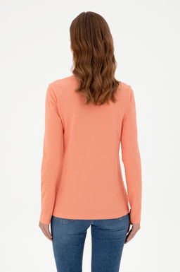 Женский базовый свитшот Salmon Неожиданная скидка в корзине - U.s. polo assn фото 5