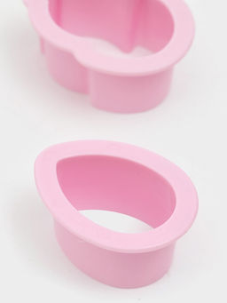 Формы для печенья Доляна «Пасхальный», набор 6 шт., 8×7×2 см, пластик, розовые