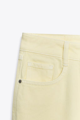 JEANS Z.09 STRAIGHT ANKLE HIGH-WAIST CROSSOVER WAIST - Zara фото 10