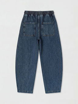 Baggy Fit Erkek ?ocuk Jean Pantolon