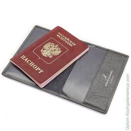 Женская кожаная обложка для паспорта Sergio Valentini СВ 8118-005/1  фото 2