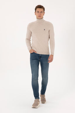 Erkek Ye_il Jean Pantolon