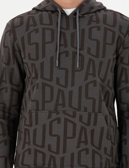 Мужской свитшот антрацитового цвета Неожиданная скидка в корзине - U.s. polo assn фото 6