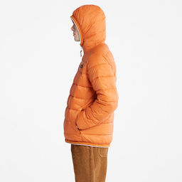 Куртка Timberland Jacket Hooded Mid Weight оранжевая  фото 2