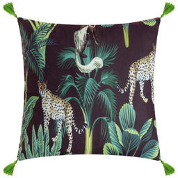 Наволочка декоративная с кисточками Этель Хищники, 43х43 см  фото 3