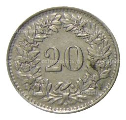 20 раппенов 1945 года Швейцария