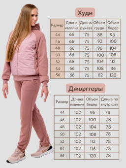 RODOS Спортивный костюм женский осень/весна М-276 Какао фото 61