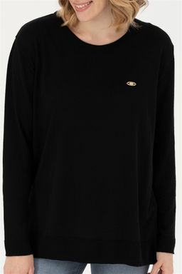 Женский черный базовый свитер - U.s. polo assn фото 13