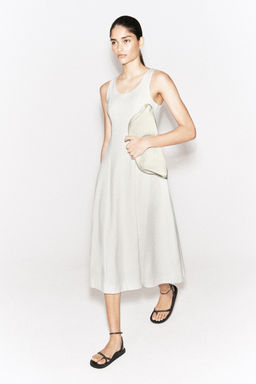 VESTIDO MIDI ESCULPIDO DE ALGOD?N - H&m фото 5