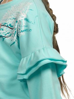 Уценка PELICAN GFN3158 толстовка для девочек  фото 4