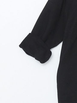 Bisiklet Yaka Bask?l? Erkek Bebek Sweatshirt ve E?ofman Alt 2li Tak?m - Waikiki фото 3