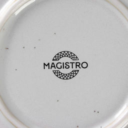 Подстановочная тарелка Magistro Urban, d=27.5 см, фарфор, белая  фото 5