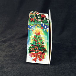 Новогодняя упаковка "Дед Мороз с подарками" 0,8 кг (картон) ПОД НФ-19437