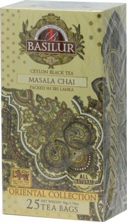 Восточная коллекция/ Масала чай / (70854) черн. 25 пак/ (BASILUR)