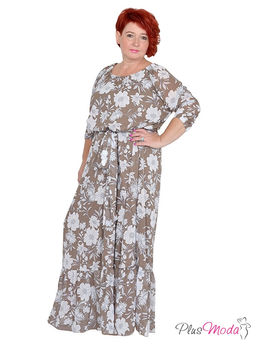 Платье Модель №1276 размеры 44-84 - Plusmoda фото 5