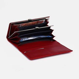 Кошелёк на магнитах, цвет бордовый - Simaland фото 3