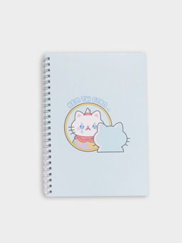 Блокнот котик на голубом Mark Formelle